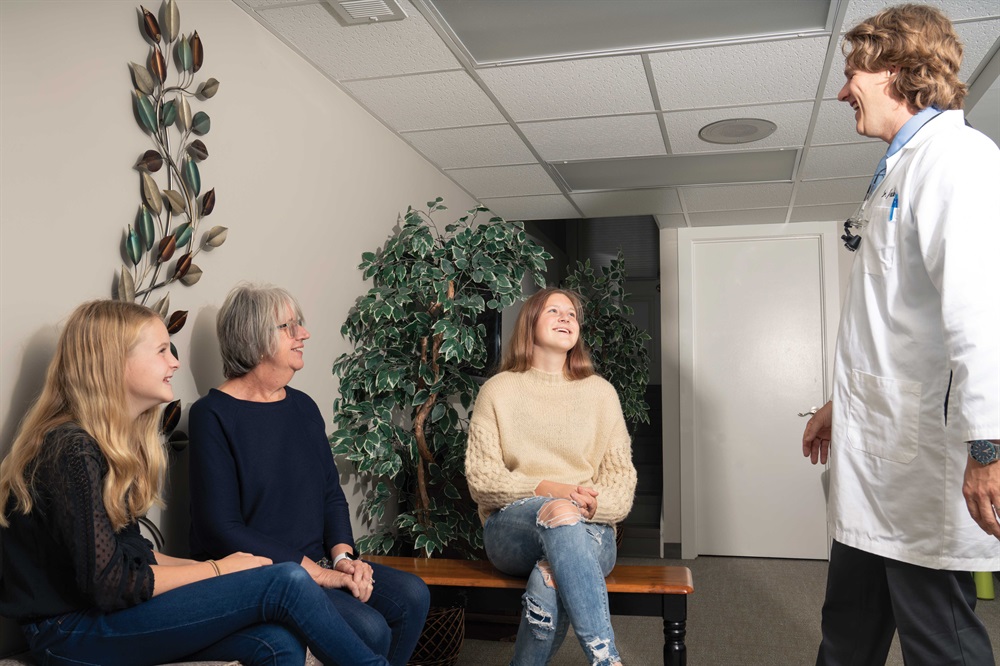 Office Visit: Dr. Tom Peck